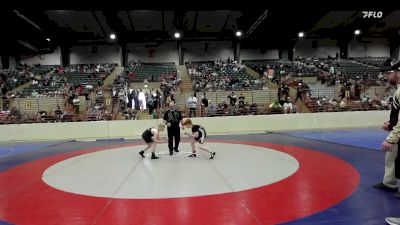 100 lbs Consolation - Hudson Smith, Alpha Wrestling Club vs Sorrell Johnson, Rockmart Takedown Club