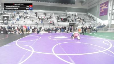 69 kg 5th Place Match - Maddison Miller, Team Pennsylvania vs Janiya Johnson, Wyoming Seminary