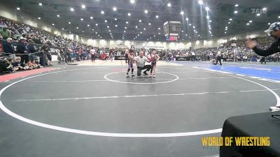 46 lbs Round Of 32 - Wylee Wise, Glendale Mat Club vs OWEN MENDOZA, Pacific Edge Wrestling