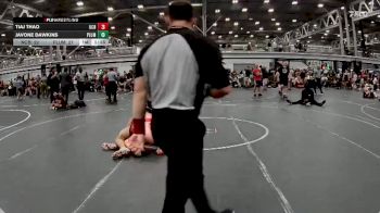 132 lbs Round 5 (8 Team) - Javone Dawkins, The Plumbers vs Tiaj Thao, North Carolina Black