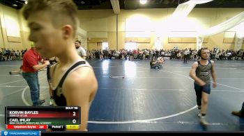 85 lbs Semifinal - Korvin Bayles, Sons Of Atlas vs Cael Imlay, Iron County Wrestling Academy