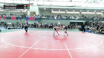 157 lbs Consi Of 4 - Gavin Lefebvre, Foran vs Evan Kucenski, Bristol Eastern