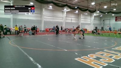 131 lbs Round 2 - Aileya Sath, Baker vs Sienna Sanborn, Tiffin