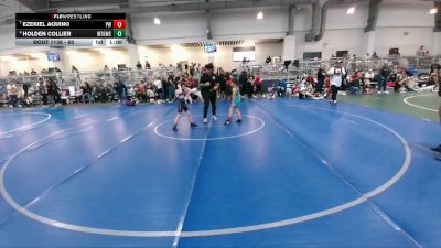 60 lbs Cons. Round 5 - Ezekiel Aquino, Powerhouse Wrestling vs Holden Collier, West Texas Grapplers Wrestling Club