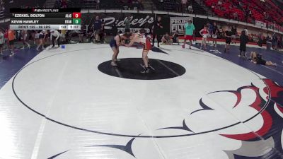 150 lbs Champ. Round 2 - Ezekiel Bolton, Alaska vs Kevin Hawley, Utah