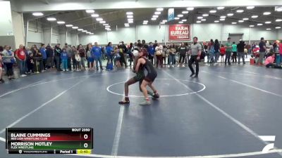 70 lbs Cons. Round 4 - Blaine Cummings, Red Lion Wrestling Club vs Morrison Motley, Flex Wrestling