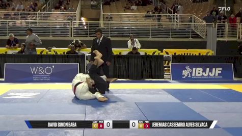 Jeremias Cassemiro Alves SilvaCa vs David Simon Baba 2025 Pan Jiu Jitsu IBJJF Championship