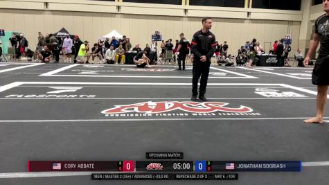 Cory Abbate vs Jonathan Sooriash 2025 ADCC Orlando Open/Youth Trials