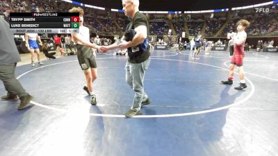 132 lbs Consy 3 - Trypp Smith, Connellsville vs Luke Benedict, Wattsburg