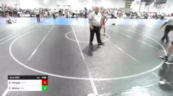 130 lbs Round Of 16 - Anthony Vargas, Team G vs Christopher Moore, Painted Desert WC