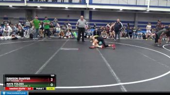 120 lbs Round 4 (8 Team) - Dawson Shaffer, Mat Assassins vs Nate Foldes, Virginia Team Predator