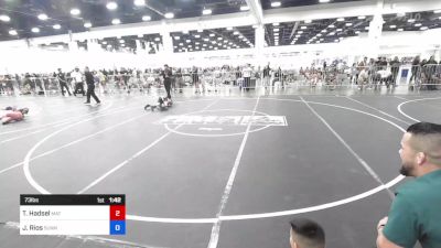 73 lbs Round Of 16 - Tate Hadsel, Mat Demon WC vs Joseph Rios, Sunnyside WC