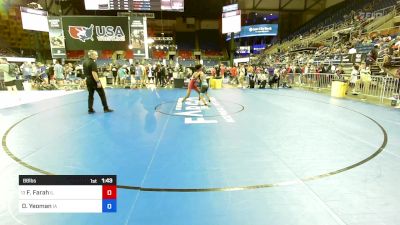 88 lbs Rnd Of 32 - Faris Farah, IL vs Damien Yeoman, IA