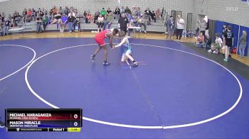 113 lbs Champ. Round 1 - Michael Haragakiza, McDaniel High School vs Mason Miracle, Hermiston Wrestling