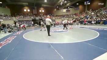 1A 120 lbs Semifinal - Chaz Thacker, Altamont vs Cutler Netto, Milford