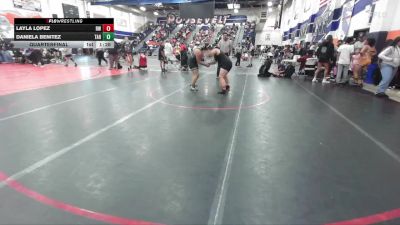 192 lbs Quarterfinal - Layla Lopez, Reign WC vs Daniela Benitez, Tahquitz