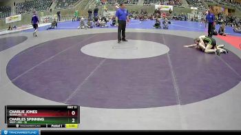 147 lbs Semis & 1st Wrestleback (8 Team) - Charlie Jones, Roseburg vs Charles Spinning, West Linn