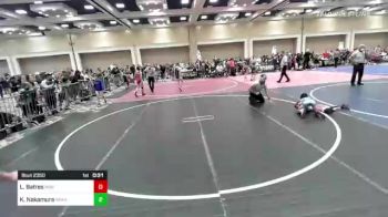 61 lbs Consi Of 4 - Lukas Batres, Misfits vs Kylan Nakamura, Nakamura Wrestling