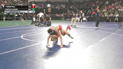 138 lbs Round Of 64 - Orion Hill, Folsom (SJ) vs Lincoln Chung, Poly/Long Beach (SS)