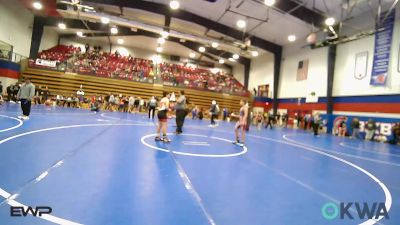 110-120 lbs Rr Rnd 4 - Rhett Powers, Tiger Trained Wrestling vs Roman Baker, Skiatook Youth Wrestling 2022-23