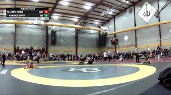 125 lbs Champ. Round 2 - Allison Hegg, Oakton HS vs Kandice Spry, Tri-Valley