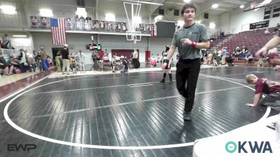 100 lbs Rr Rnd 4 - Hazel Blubaugh, Perry Wrestling Academy vs Silas Bratten, Jacket Wrestling Club