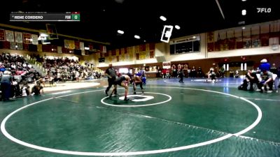 126 lbs Champ. Round 2 - Dariel Contreras, Sahuarita vs Rene Cordero, Poway