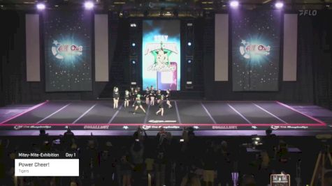 Power Cheer! - Tigers [2025 Mitey-Mite-Exhibition Day 1] 2025 All Out Grand Nationals