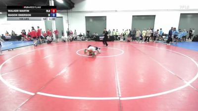 105 lbs Walker Martin, Pennsylvania Red vs Mason Emerson, Idaho