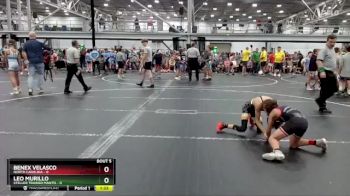 72 lbs Round 2 (6 Team) - Benex Velasco, North Carolina vs Leo Murillo, Steller Trained Mantis