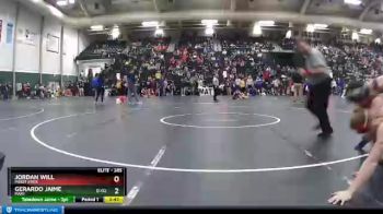 285 lbs Champ. Round 1 - Gerardo Jaime, Mary vs Jordan Will, Minot State