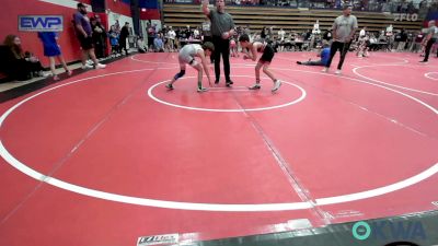 76 lbs Semifinal - Owen Schiltz, Verdigris Youth Wrestling vs Logan Foster, Keystone Wrestling Club