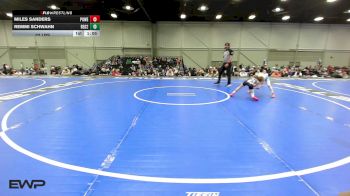 52 lbs Rr Rnd 4 - Miles Sanders, Powerhouse Elite 9U vs Remmi Schwahn, Regulators 9U 2
