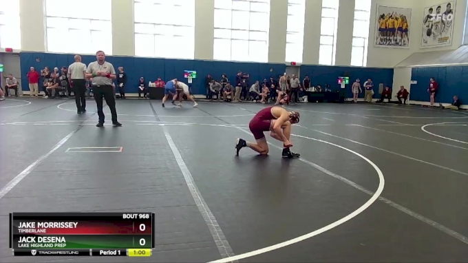 144 lbs Cons. Round 1 - Jake Morrissey, Timberlane vs Jack Desena, Lake ...