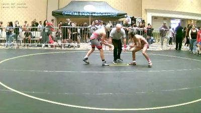 102 lbs Semifinal - Rama Valencerina, North Coast Grapplers vs Kash Larkin, Valiant College Prep