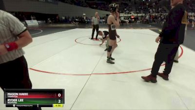 5A-113 lbs Quarterfinal - Ryder Lee, Redmond vs Mason Hakki, Thurston