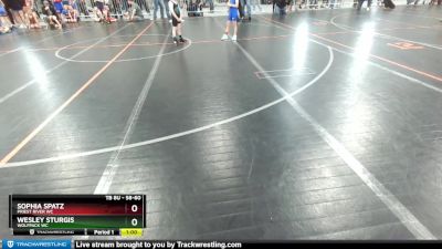 58-60 lbs Round 2 - Wesley Sturgis, Wolfpack WC vs Sophia Spatz, Priest River WC