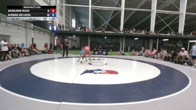 105 lbs An'Jelisse Rijos, Florida vs Alessia De Lucia, New Jersey