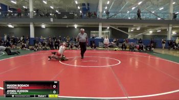 90 lbs Round 2 (6 Team) - Mason Bodach, Brecksville vs Ayden Hudson, St. Edward