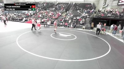 5A 285 lbs 5th Place Match - Tyler Rawlings, Spanish Fork vs Ifo Pili Jr., Granger