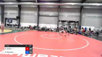 63 kg Final - Danny Sheen, Wyoming Valley RTC Blue vs Pierson Manville, M2 Gold