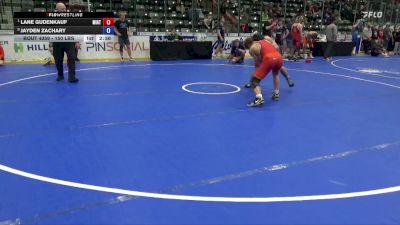 157 lbs Cons. Semis - Jayden Zachary vs Lane Gudenkauf, Mission Athletics