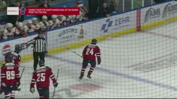 Jack Pridham Nets 44th Goal For Kitchener With A Shorty