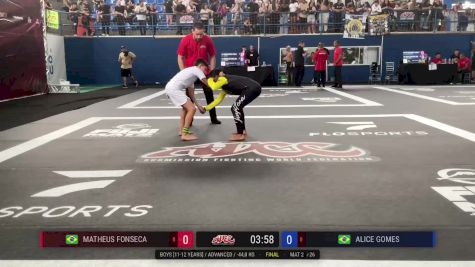 Matheus Fonseca vs Alice Gomes 2024 ADCC Balneario Open