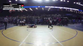 150 3A Cons. Semi - Zachary Ruiz, Christopher Columbus H S vs Nathan Barrett, Tohopekaliga