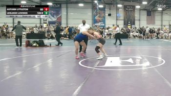 138 lbs Rr Rnd 1 - Autumn Littleton, Indiana Outlaws Purple vs Lesliegh Lovings, Team Nebraska