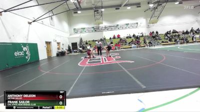 197 lbs Champ. Round 1 - Frank Sailor, Cal State Northridge Club vs Anthony Deleon, Victor Valley