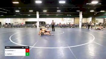 138 lbs Prelims - Gavin Linsman, MO vs Abel Gaitan, CA