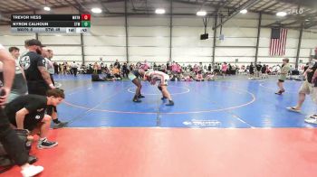 165 lbs Rr Rnd 1 - Trevor Hess, Wayne Danger - MS vs Nyron Calhoun, Shore Thing Surf - MS