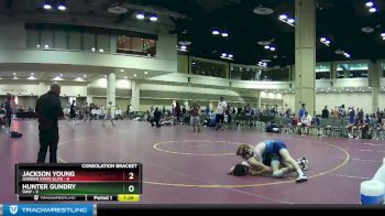 126 lbs Placement Matches (16 Team) - Hunter Gundry, RAW vs Jackson Young, Garden State Elite